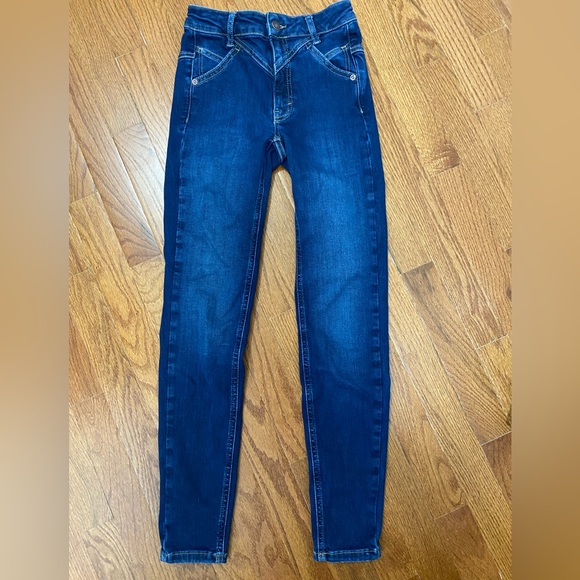 FREE PEOPLE Riley Seamed Skinny Jeans - Picture 4 of 10